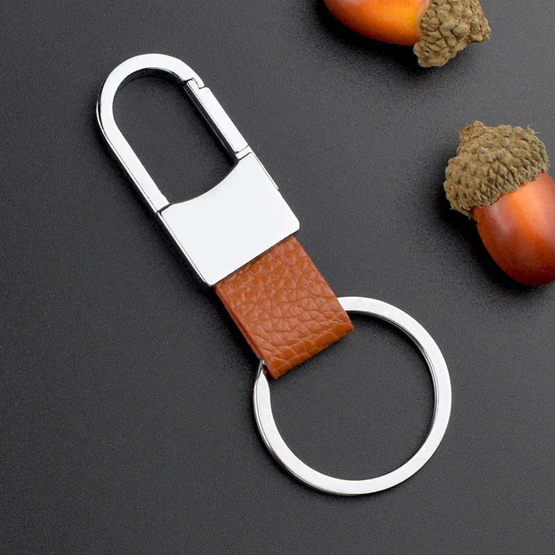Wholesale Leather Zinc Alloy Keychains